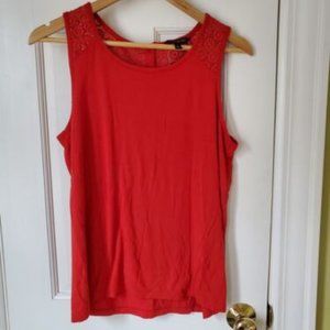 Banana Republic Women's Tank, Coral Red